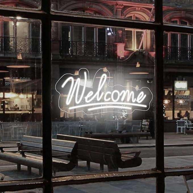 Welcome热销LED霓虹灯字母氛围灯灯牌装饰字母霓虹灯牌亚克力板,自行车/骑行装备/零配件,更多零件/配件,淘宝优惠券,粉丝福利购,淘宝优惠卷