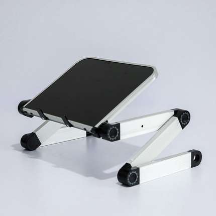 可升降折叠电脑桌宿舍家用办公笔记本床上桌调节支架升降折叠桌