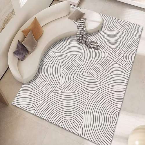 宅寂风仿羊绒简约家用大面积地毯家居沙发地垫客厅仿羊绒卧室地毯