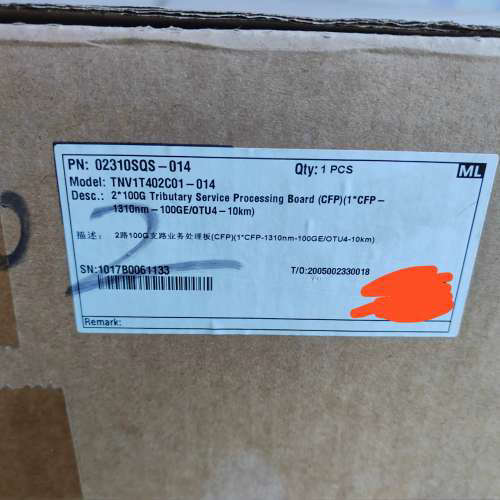 议价OSN9800板卡TNV1T402   两路100G板卡