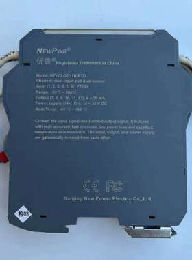 议价NEWPWR优倍 信号隔离器 NPEXA-GD11D.RTD