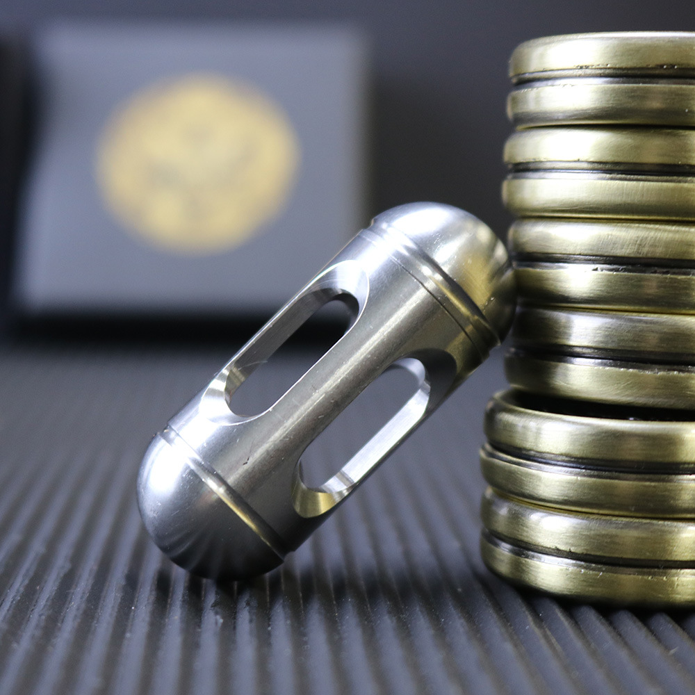 不锈钢撞击瑶瑶乐啪啪珠牌币玩具