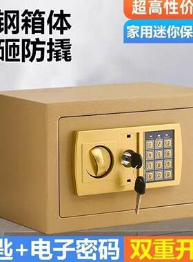 微型保险箱全新升级加厚保险柜大