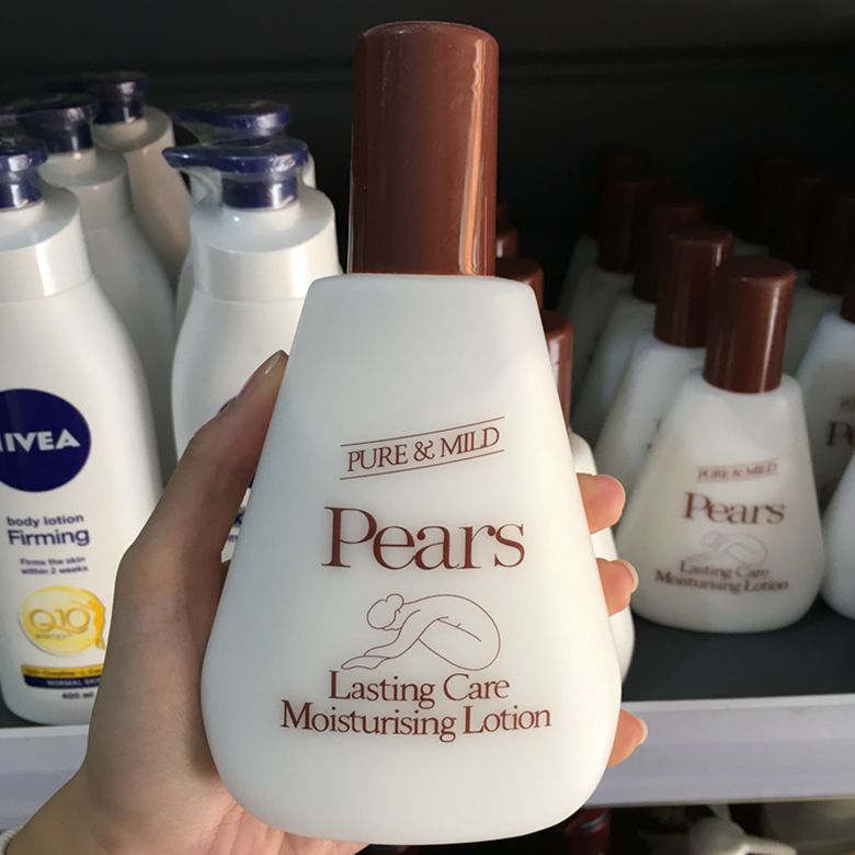 香港版 pears梨牌身体乳保湿滋润 梨牌润肤露200ml秋冬清爽不油腻
