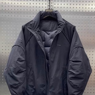 Madness Mdns Wruei冬季新款白鸭绒立领羽绒服加厚保暖夹克外套男