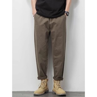 MADNESS MDNS WRUEI OVERALLS余文乐百搭休闲裤男潮牌纯色工装裤