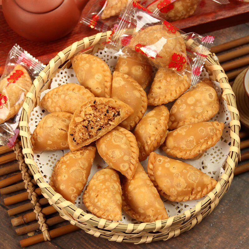 酥饺酥角油角酥口酥广东潮汕广西闽南传统零食特产茶点心年货小吃
