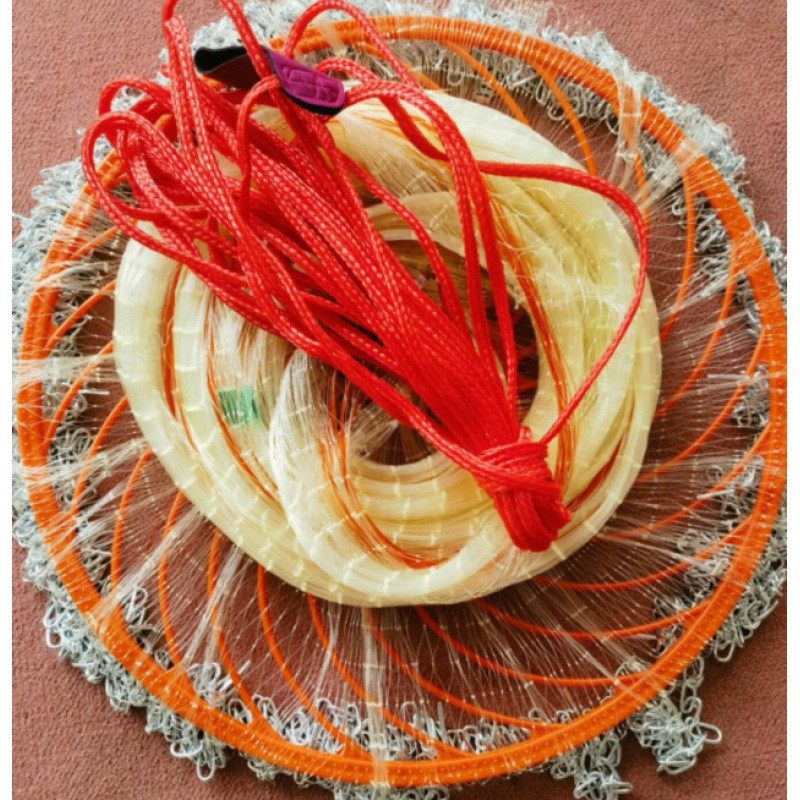 新防锈加粗线钢拉丝飞盘手抛网渔网加重铁链抛网手撒网圆盘撒鱼网,五金/工具,安全网,淘宝优惠券,粉丝福利购,淘宝优惠卷