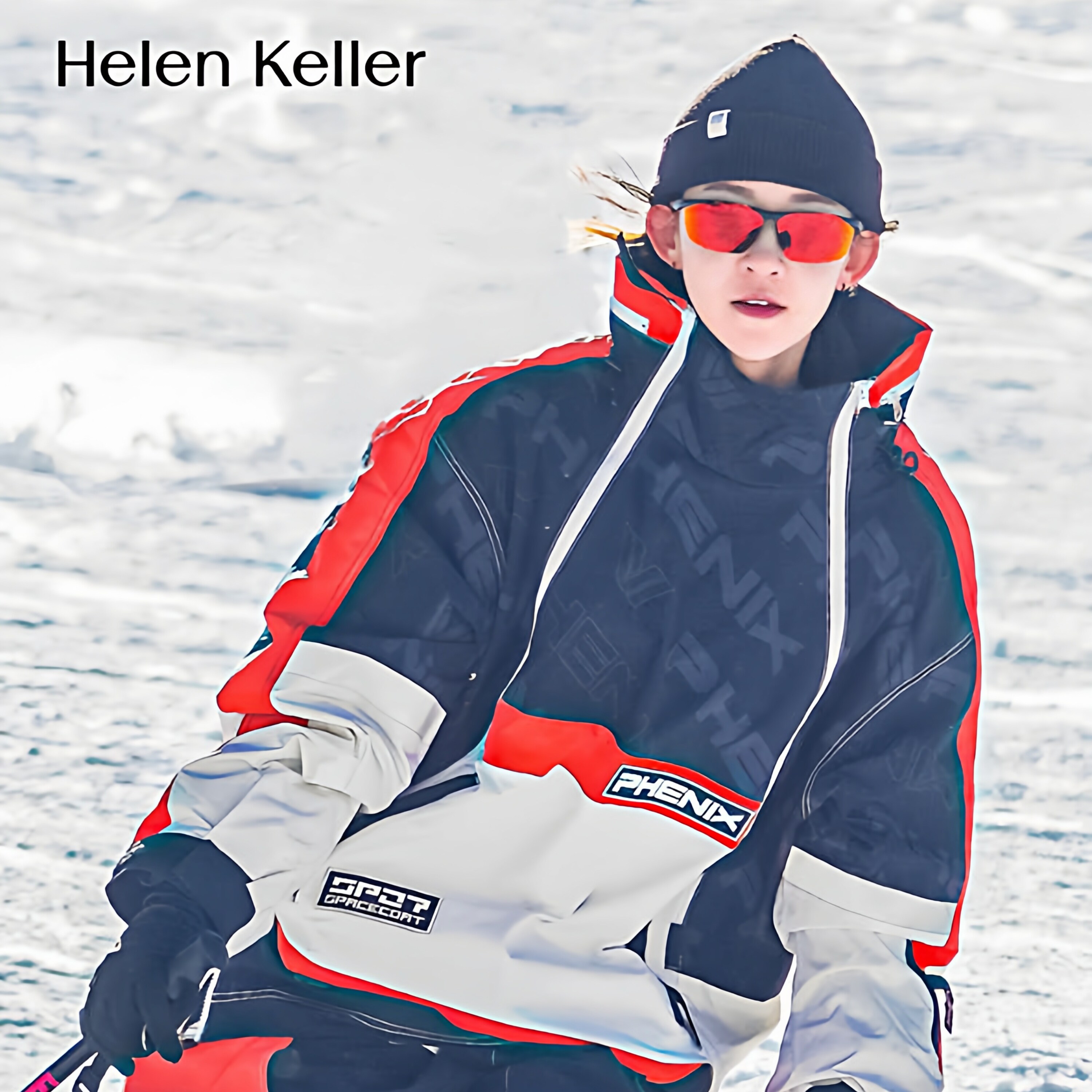 海伦凯勒户外骑行太阳眼镜男款运动专用防沙防风偏光墨镜女H2260