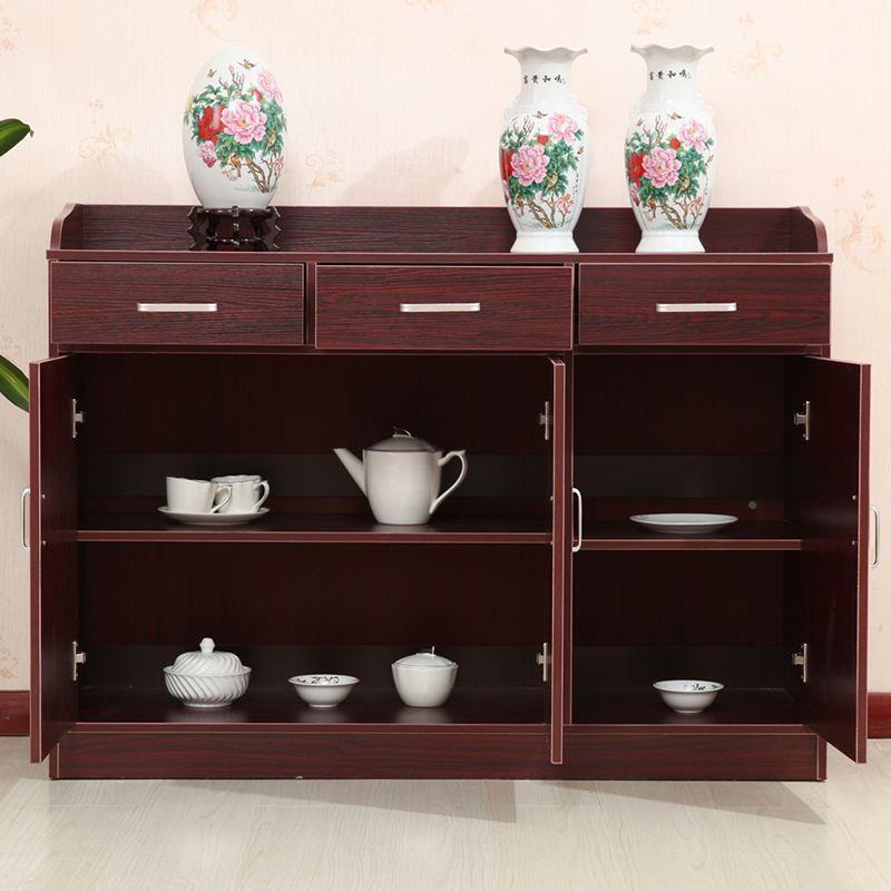 简约餐柜白茶水柜备厅餐备餐台餐边储物柜柜酒柜餐具柜RTM碗柜酒