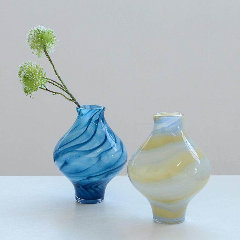 现代简约渐变纹花瓶摆YKS仿真家花件样板房客厅玄关台面郁金居香,家装主材,卫浴五金组合套装/挂件套餐,淘宝优惠券,粉丝福利购,淘宝优惠卷