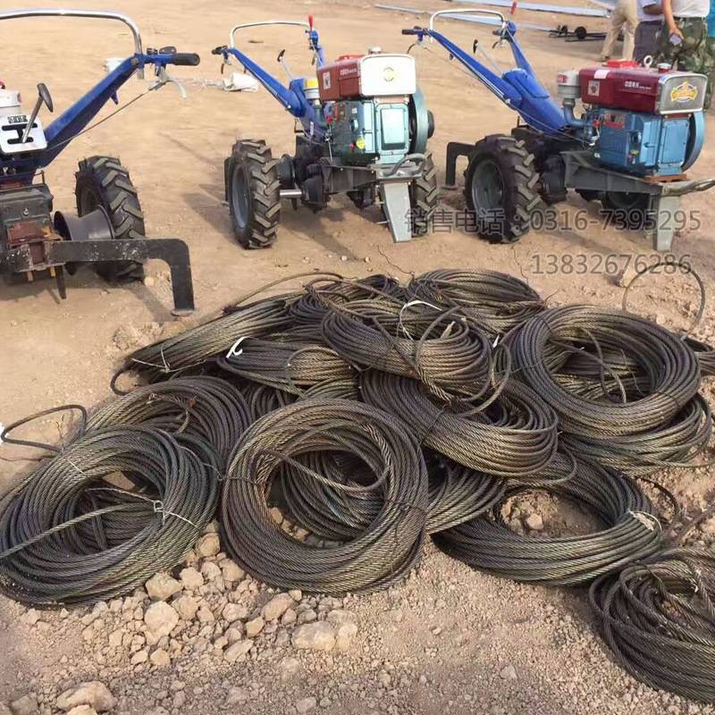 通利达手扶绞磨机5吨手扶拖拉机绞磨8吨手扶绞磨放线机