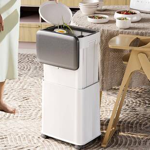 降垃圾桶家用升20房25款大容量公带盖厨厕所卫生间客厅c-1办室纸