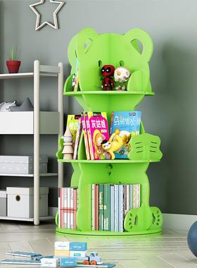 I1绘旋书F76MSTT8转书架宝宝本架学生简约创意柜家用物房间置架幼