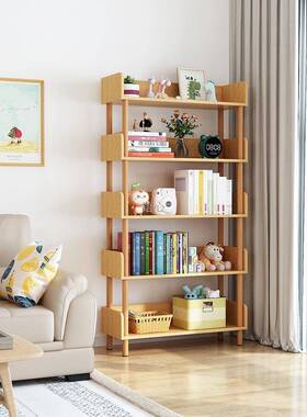 简架易儿Zy-011童小架落地置物一空体靠墙实木不占地书方间学生家