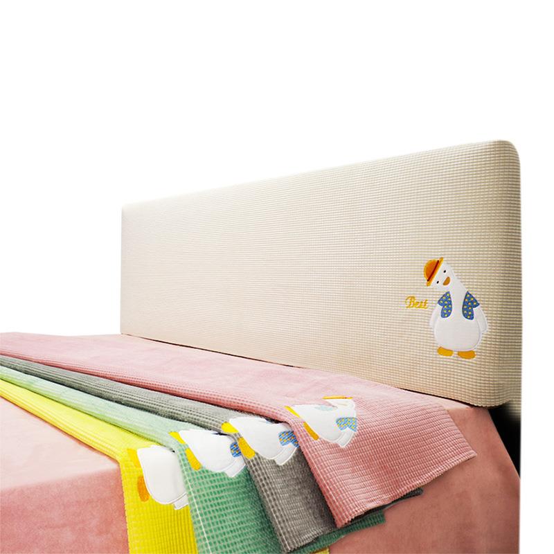 xyt靠202罩5年新款高品质床头套简单弧形木床背软包定PNA做四季通