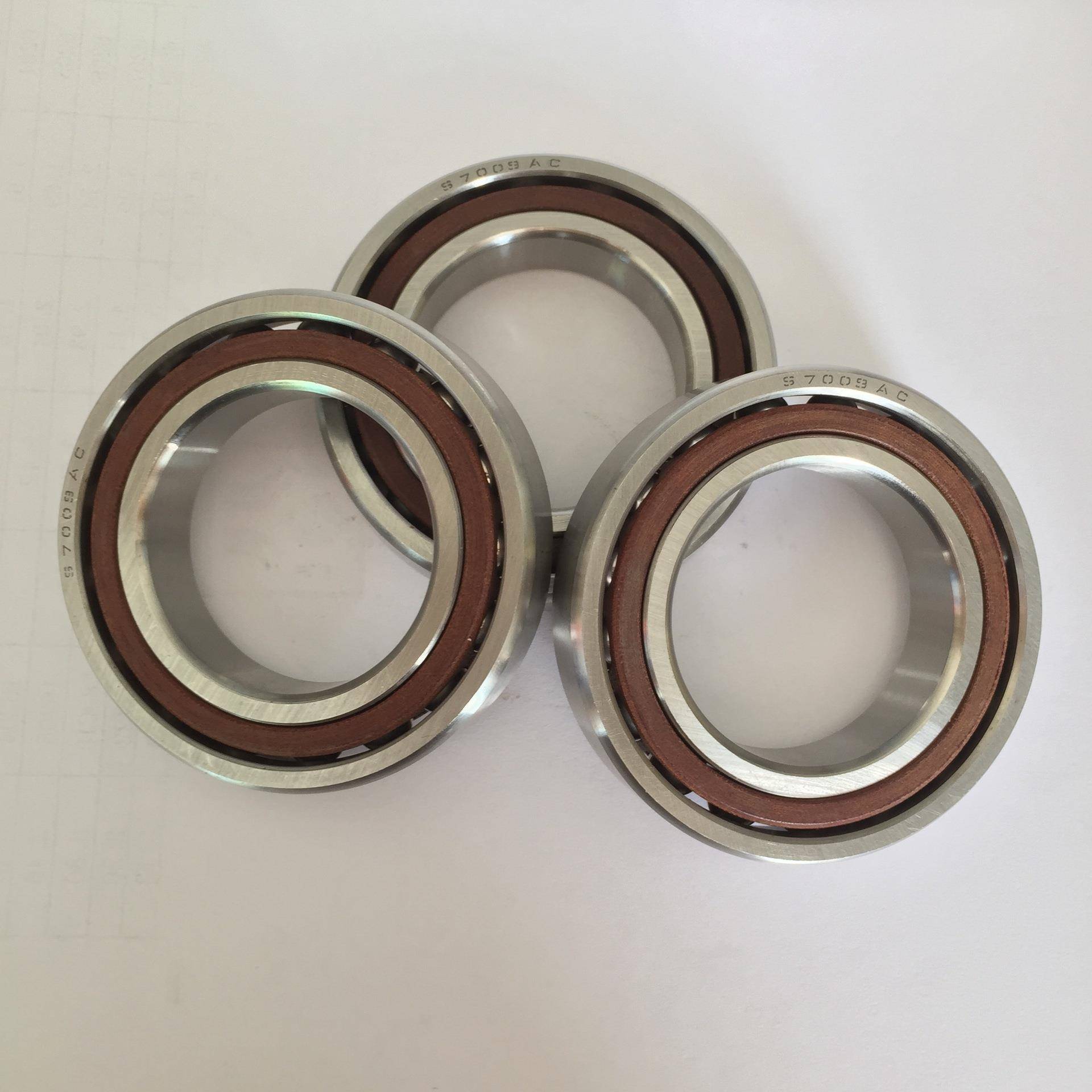 不锈钢单列角接触球轴承SS700易09B701B可水洗SLJJC不生锈