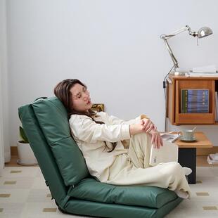 懒985沙发榻榻米靠椅折叠座椅飘窗垫子单人小沙发卧背床日人式阳