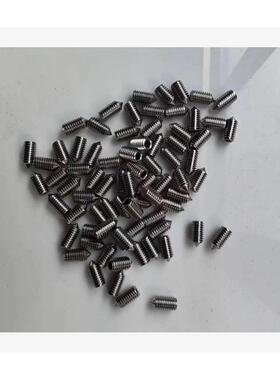 DI9XSB1角4不锈钢3014内六锥端紧定螺钉M6*N12.7