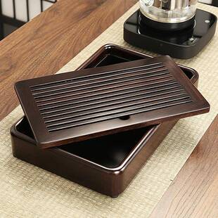 储水简约小盛水茶盘号用花梨黑檀实木干茶海茶具家套装中20221030