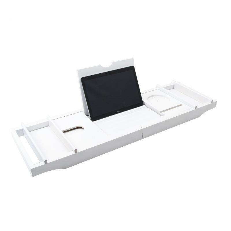 竹制浴室物置架多中板升级款多色浴可选手机平板红酒功能桶置GLD-