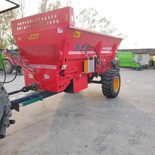 引式撒粪用车农三轮撒肥车全自MNQ牵动干湿两用大棚果园多肥功能