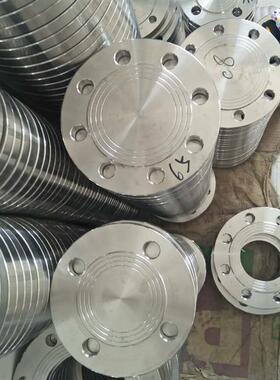产304s不锈钢ASMEB16.5盲板法兰1/2寸5DN1015clas10生法兰盖