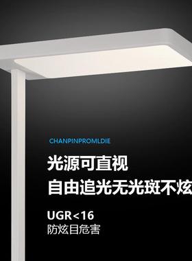 正高LED护眼台灯AVNC大A灯级学习路灯学生阅读书A桌专用读写落地