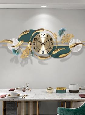 ORS新钟中式挂钟客厅家时0尚225新用款网红表轻奢装饰创意时钟挂