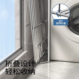 置物 阳台晾衣神器防i盗网窗户护栏杆晾衣架挂室外家用挂钩凉晒鞋