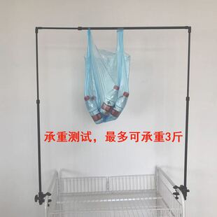 摆摊横幅支架灯杆夜市灯架夜v灯小推车圆管地摊条广告布挂杆招牌