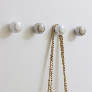 新款时尚糖果衣柜l外侧面挂钩单个无痕粘贴挂衣钩免打孔高级感粘