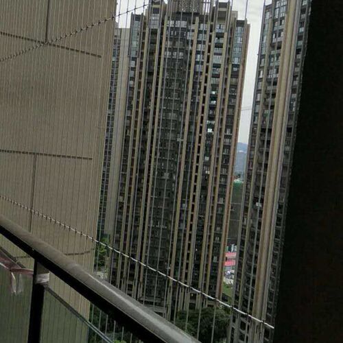 成都儿童隐形防护网阳台护栏安全防盗网R防护窗不锈钢纱窗