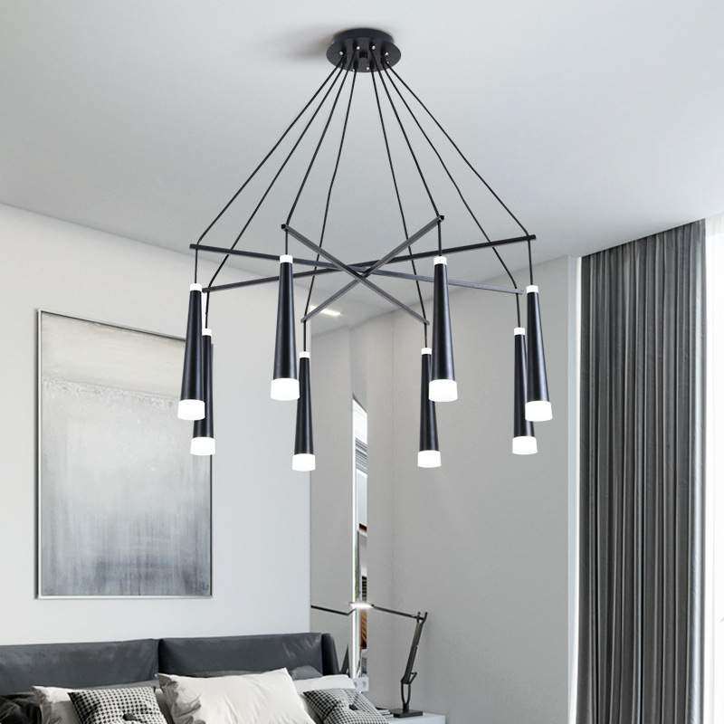 后现代旋转楼梯吊灯简约创意复式楼大客厅餐厅卧室床头长线条吊灯,纺织面料/辅料/配套,纺织机械配件,淘宝优惠券,粉丝福利购,淘宝优惠卷