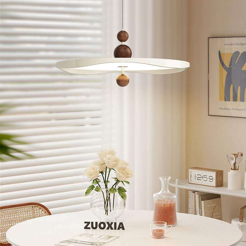 法式奶油风餐厅吊灯现代简约餐桌全光谱护眼飞碟2024新款创意灯具,纺织面料/辅料/配套,纺织机械配件,淘宝优惠券,粉丝福利购,淘宝优惠卷