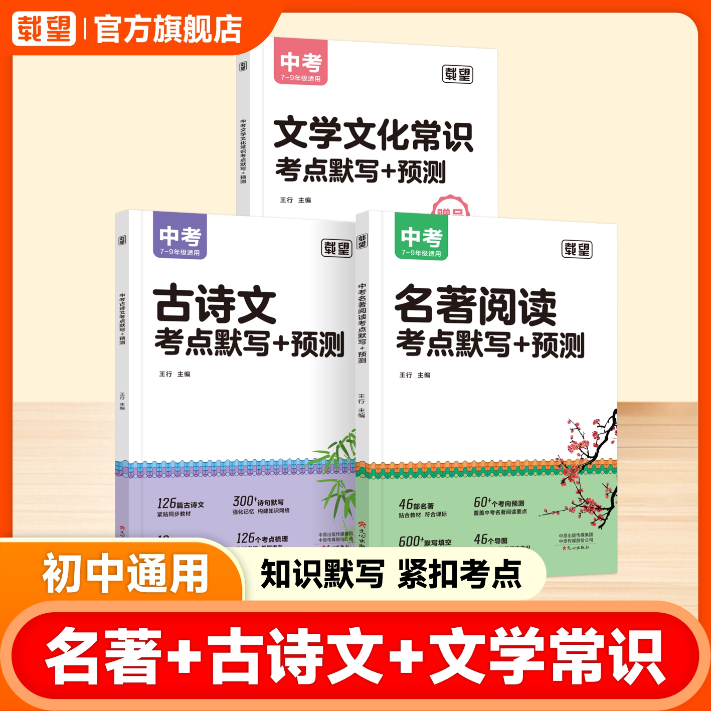 载望2026初中中考名著阅读考点默写预测古诗文学文化常识名著考点精练专项训练初一初二初三升学考试考点预测复习资料思维导图