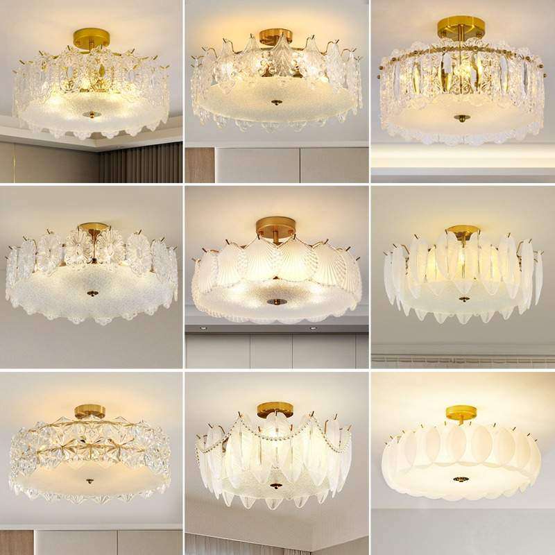法式水晶吸顶灯现代简约轻奢珍珠主卧室灯复古奶油卧房间led灯具,标准件/零部件/工业耗材,车间地垫,淘宝优惠券,粉丝福利购,淘宝优惠卷