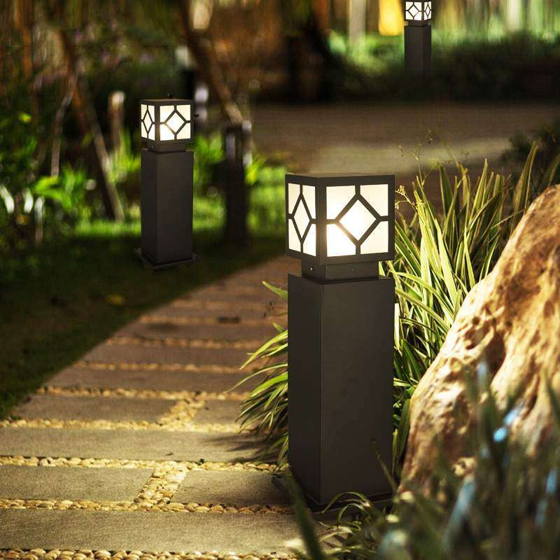 新款方形led草地灯复古庭院花园户外景观灯公园灯 太阳能草坪灯,标准件/零部件/工业耗材,车间地垫,淘宝优惠券,粉丝福利购,淘宝优惠卷