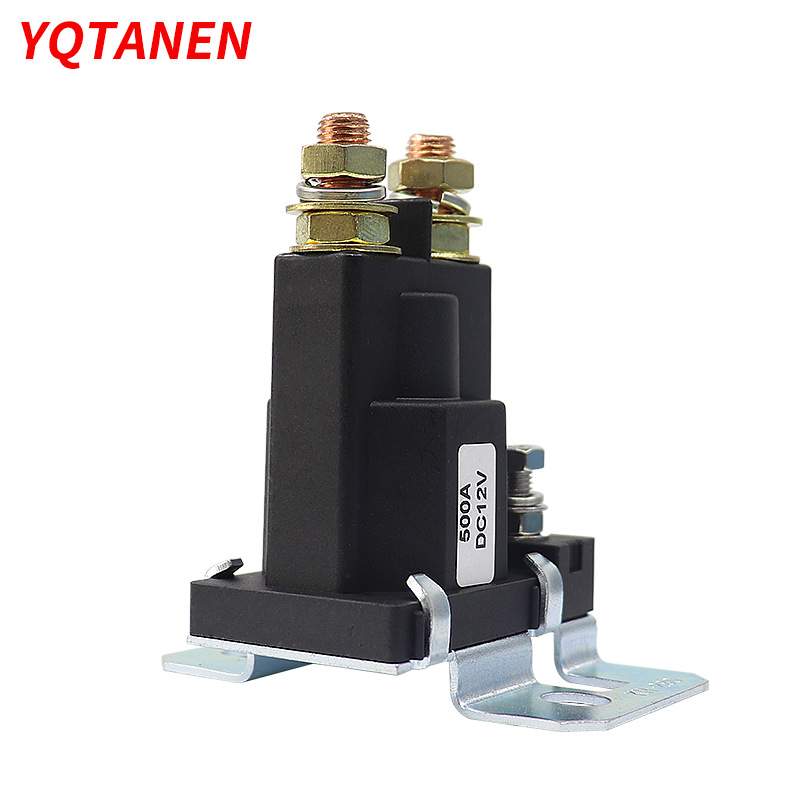 12V24V500A电瓶隔离大电流汽车改装 起动继电器