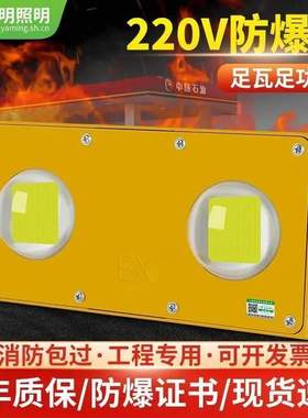 12/24V36V低压防爆灯仓库50100W加油站投光灯led隧道灯IP67户外