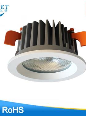 灯体IP54F防水非标筒灯嵌入式工程cob筒灯天花灯商用照明外贸出口