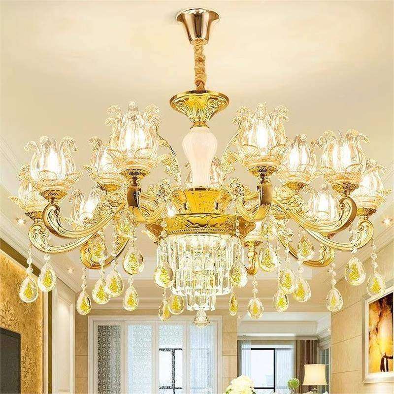 高端欧式水晶吊灯2024年新款奢华大气轻奢客厅灯餐厅卧室中山灯具,橡塑材料及制品,亚克力/有机玻璃,淘宝优惠券,粉丝福利购,淘宝优惠卷