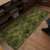 中古风轻奢复古美式 卧室床边毯高级感客厅沙发飘窗垫防滑防水地垫