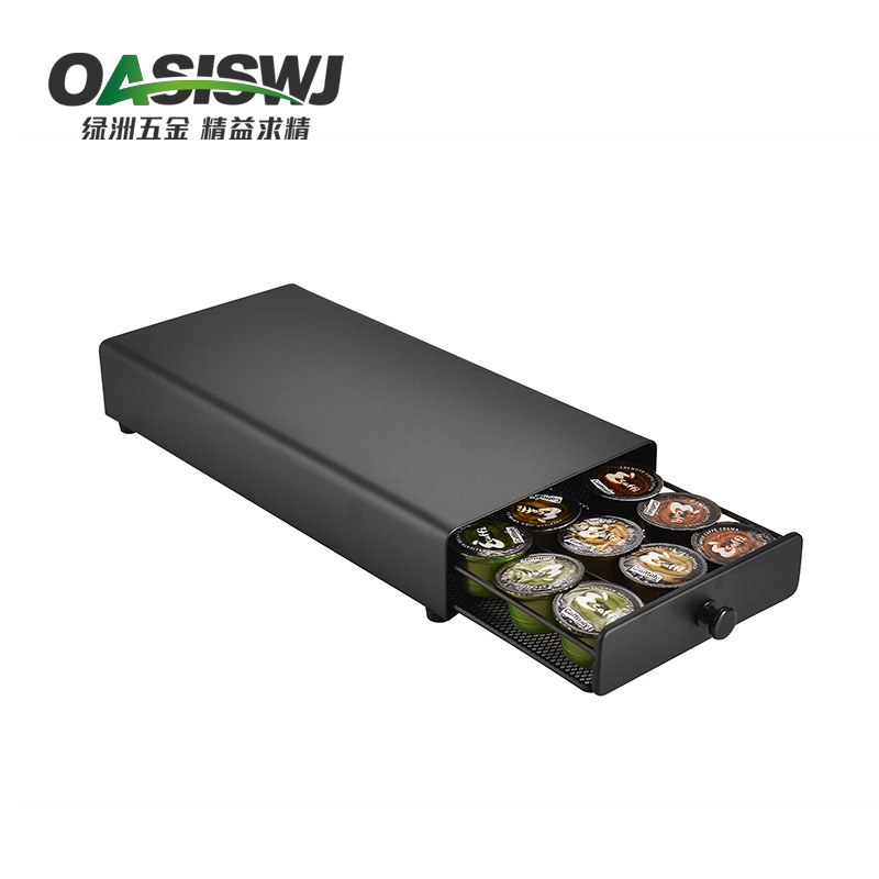 OASISWJ咖啡胶囊收纳盒LAVAZZA咖啡机配件现货拉手抽屉款