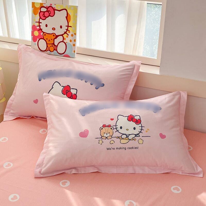 Kitty猫儿童全棉枕套40*60