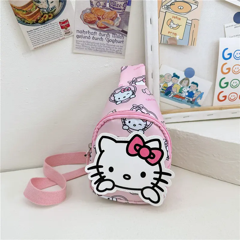 kt猫单肩包儿童卡通kitty腰包可爱高颜值斜跨小包包新年礼物女孩,运动包/户外包/配件,单肩包,淘宝优惠券,粉丝福利购,淘宝优惠卷