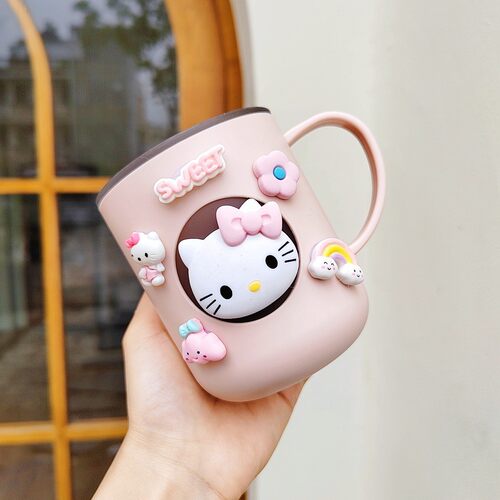 Kitty洗漱杯杯子食品级