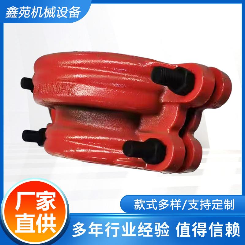 反扣式哈夫节管道堵漏器补漏抢修节直管接头球墨铸铁哈夫节