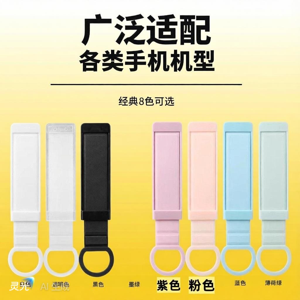 粘贴式懒人手机支架可伸缩通用图片