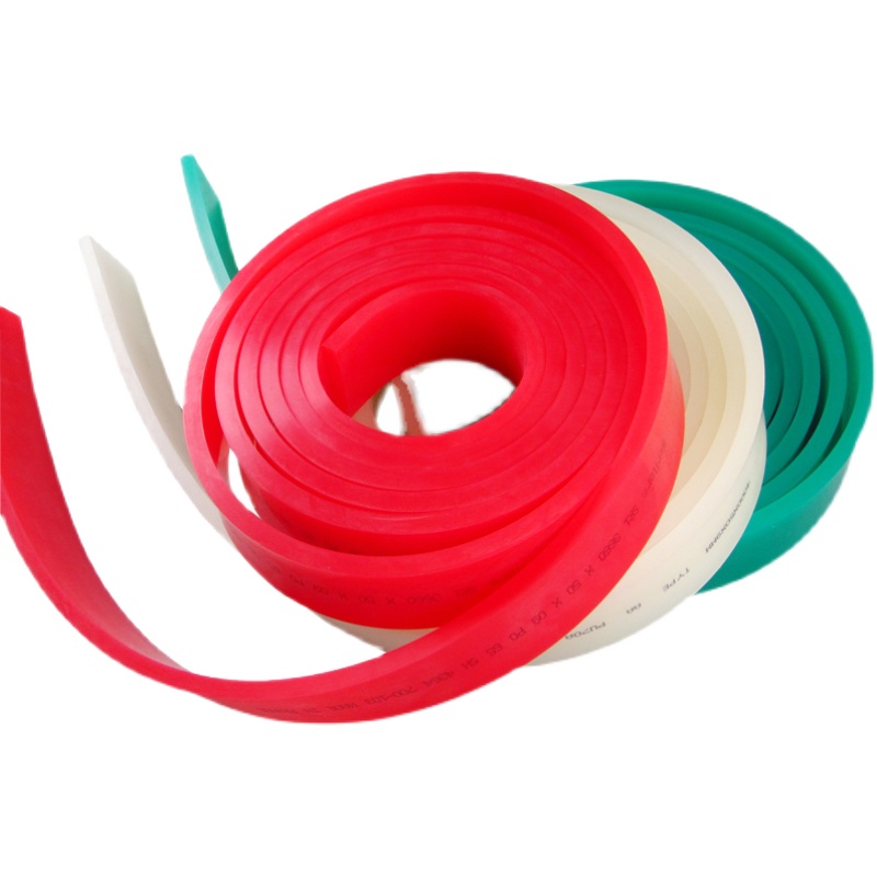 优质耐溶剂丝印刮刀刮胶 刮胶条油墨刮板65-8P5度平口尖口斜口包